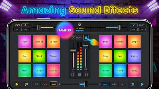 DJ Music Mixer - DJ Drum Pad