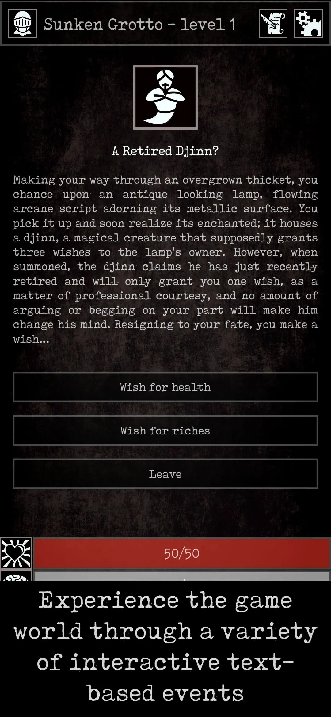 Grim Quest - Old School RPG