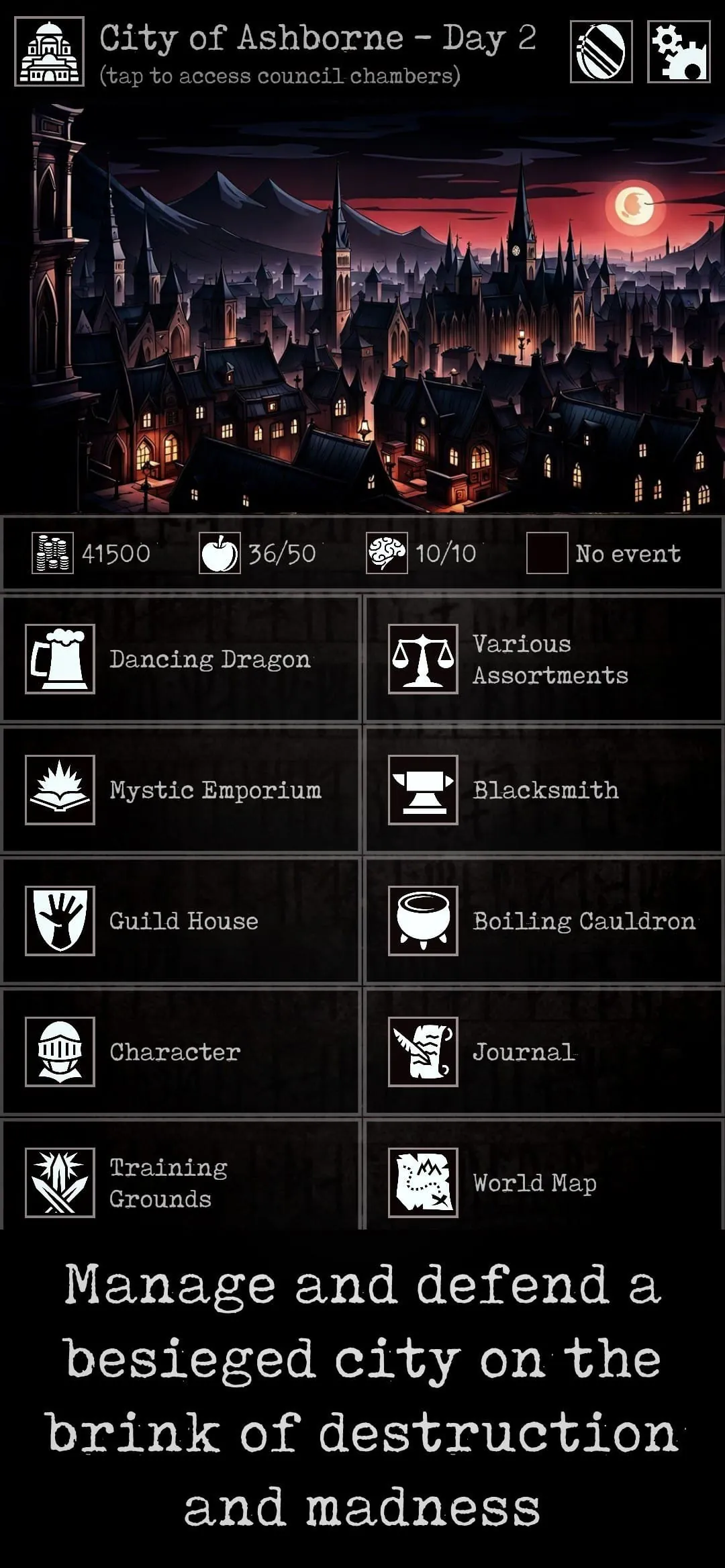 Grim Quest - Old School RPG