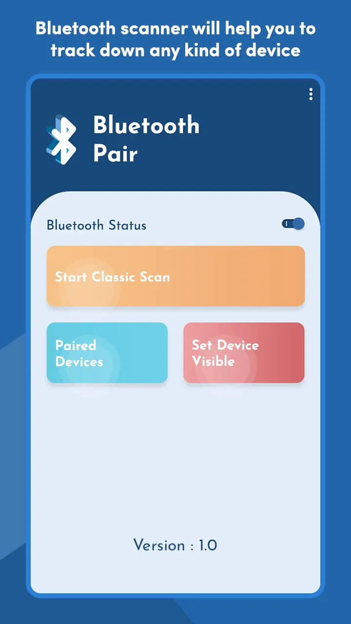 Bluetooth Pair and Scanner