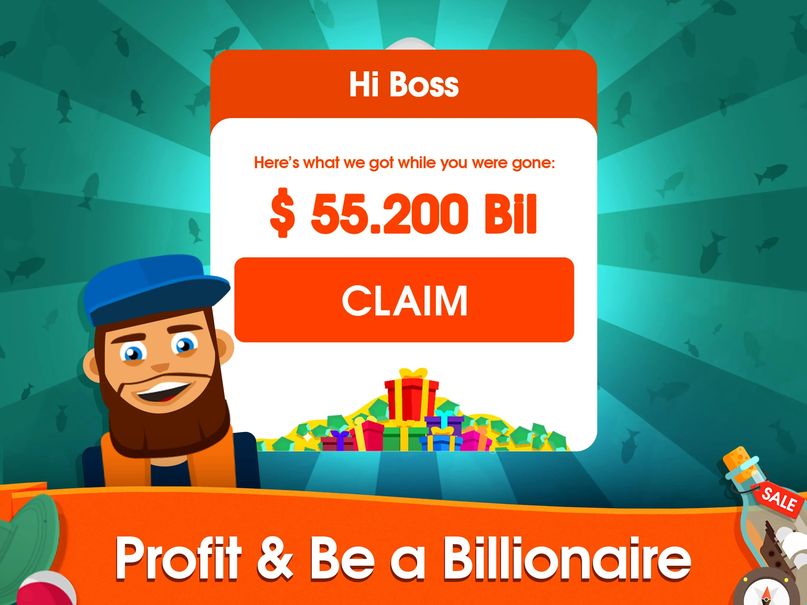 Hooked Inc: Fishing Games