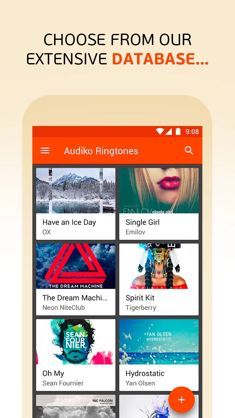 Audiko: ringtones, notificatio