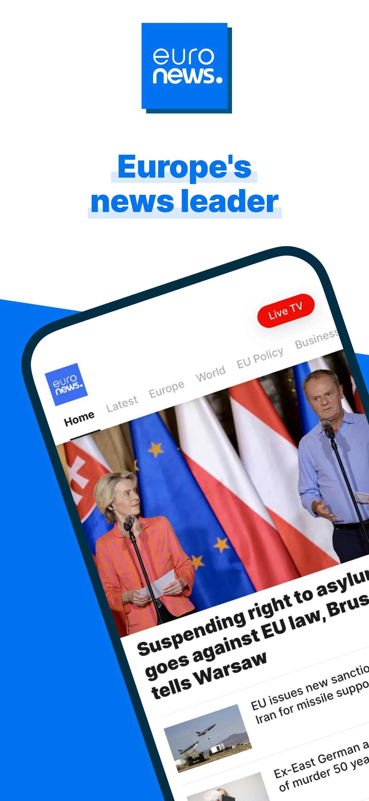 Euronews - Daily, live TV news