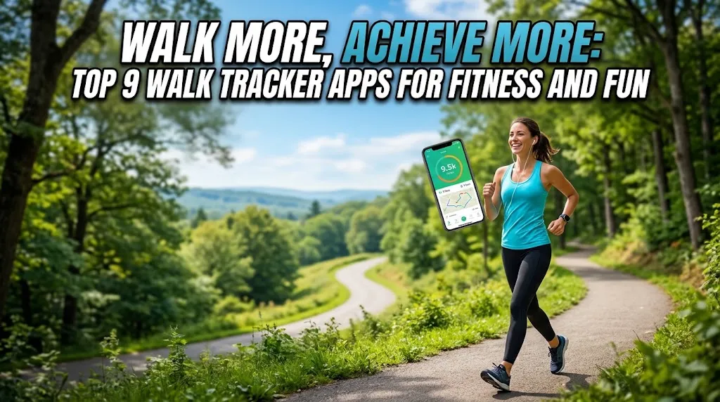 Walk More, Achieve More: Top 9 Walk Tracker Apps for Fitness and Fun