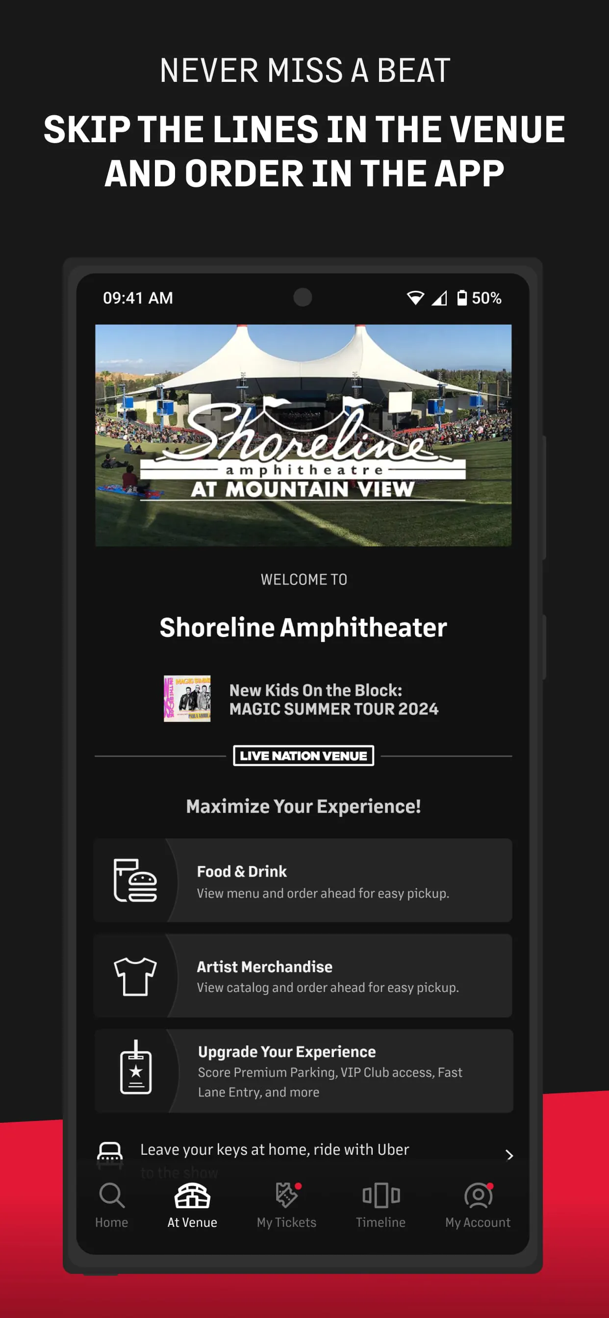 Live Nation At The Concert