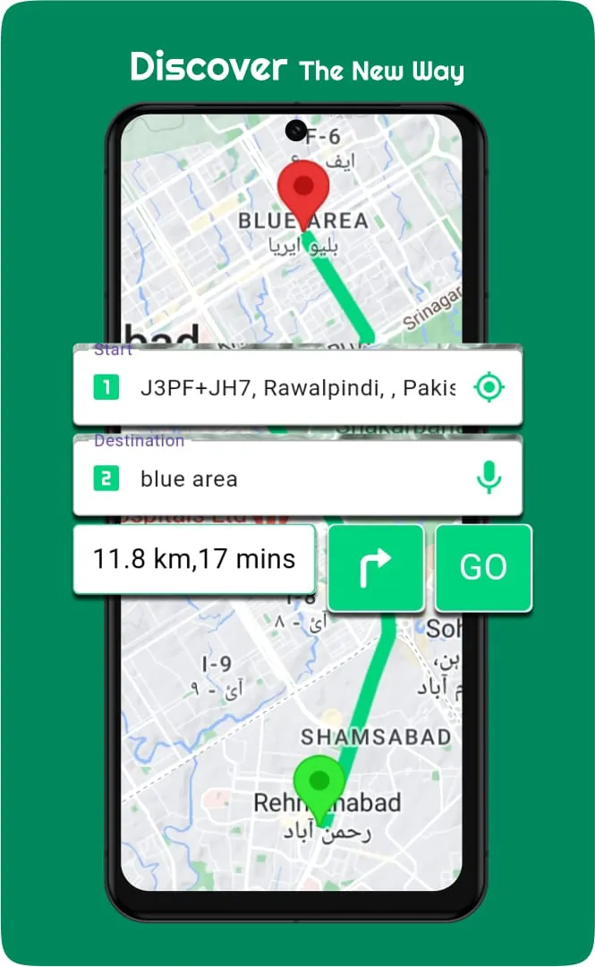 MAPS & GPS Voice Navigation