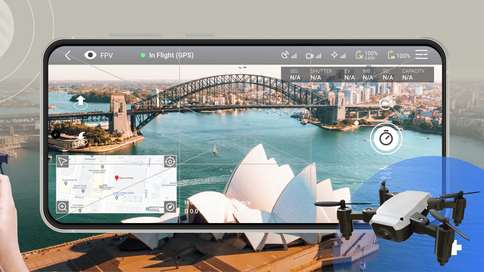 Go Fly Drone models controller