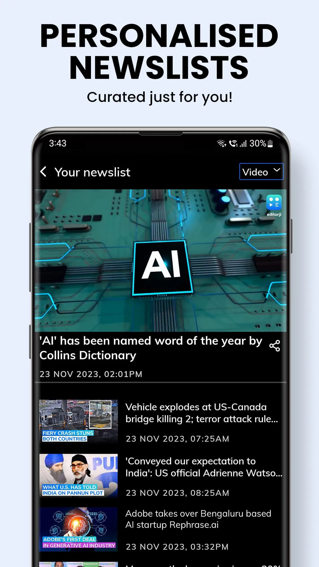 Editorji -Latest News in India