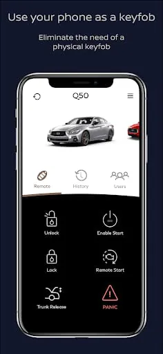 Infiniti Virtual Key