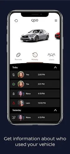 Infiniti Virtual Key