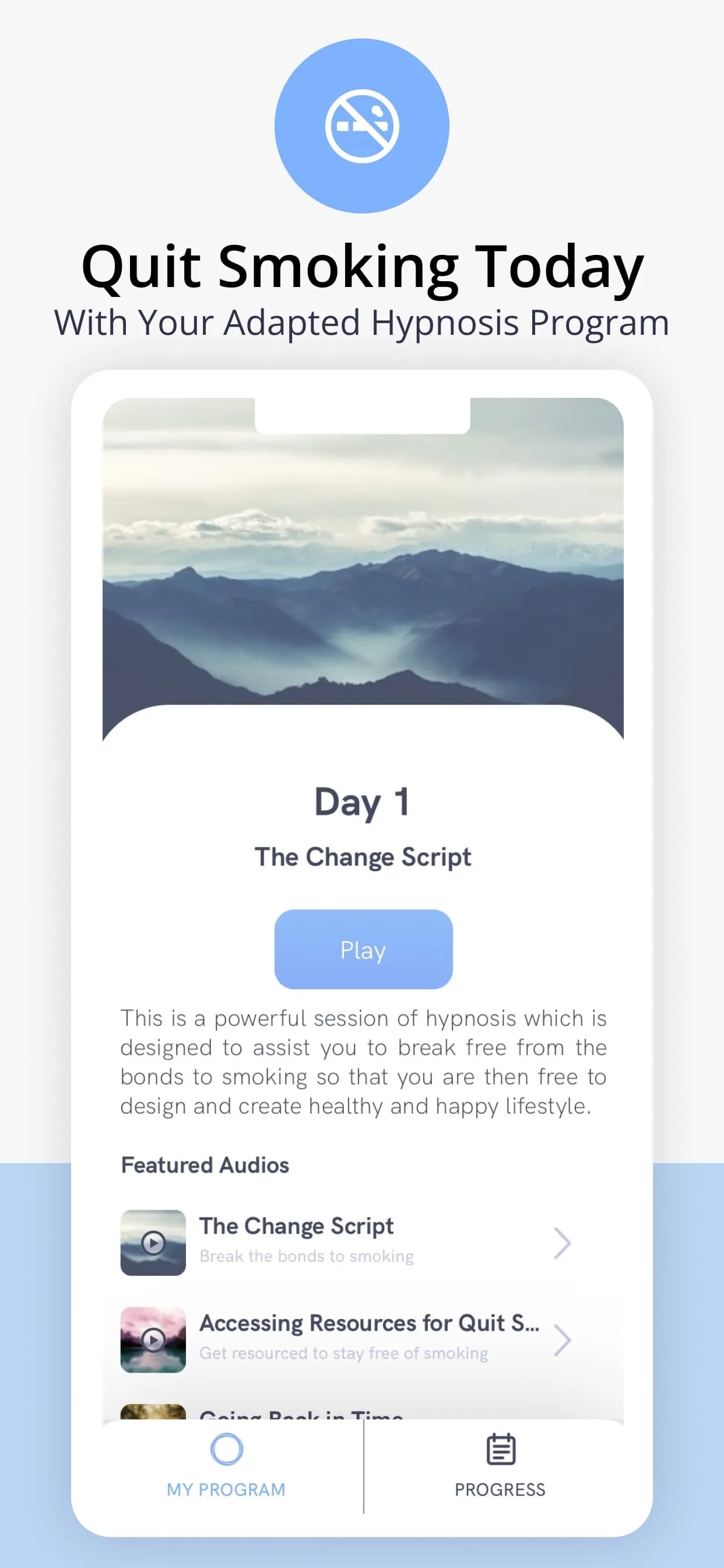 Quit: Hypnosis to Stop Smoking