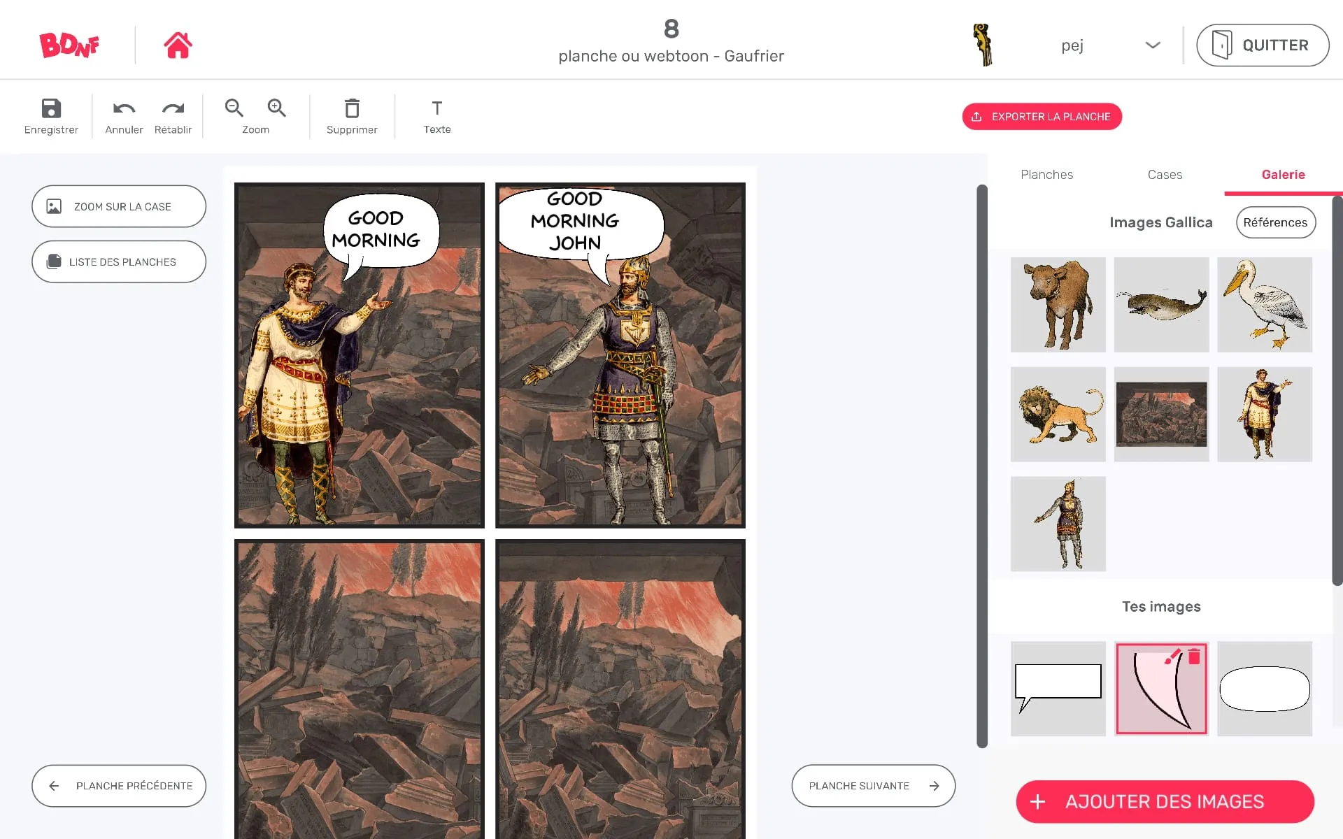 BDnF, the comics factory