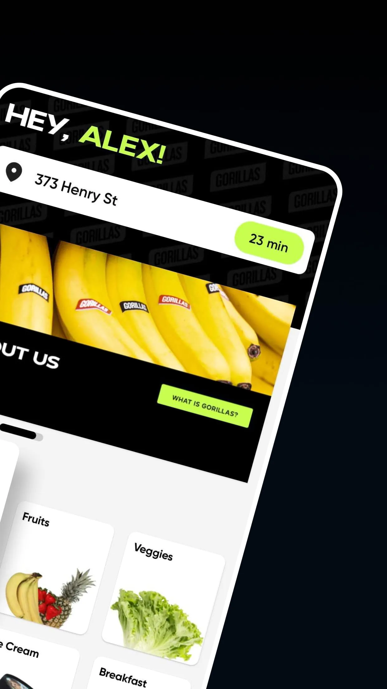 Gorillas: Online Food Delivery