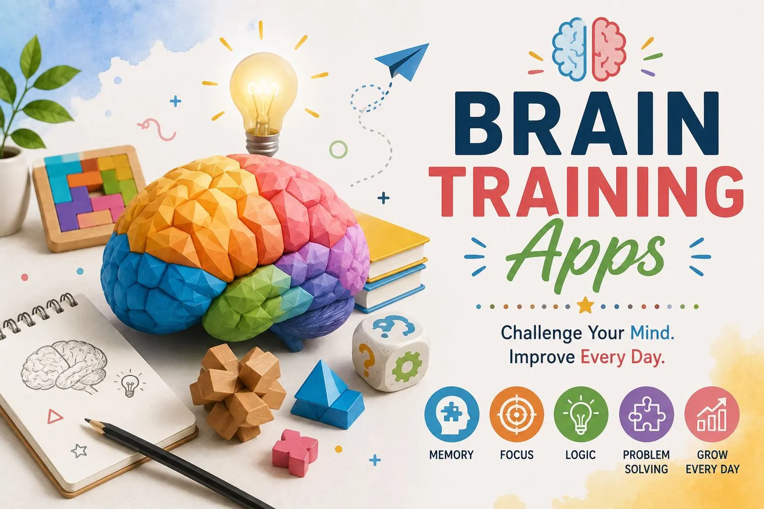 Brain Training Apps to Challenge Your Mind Every Day