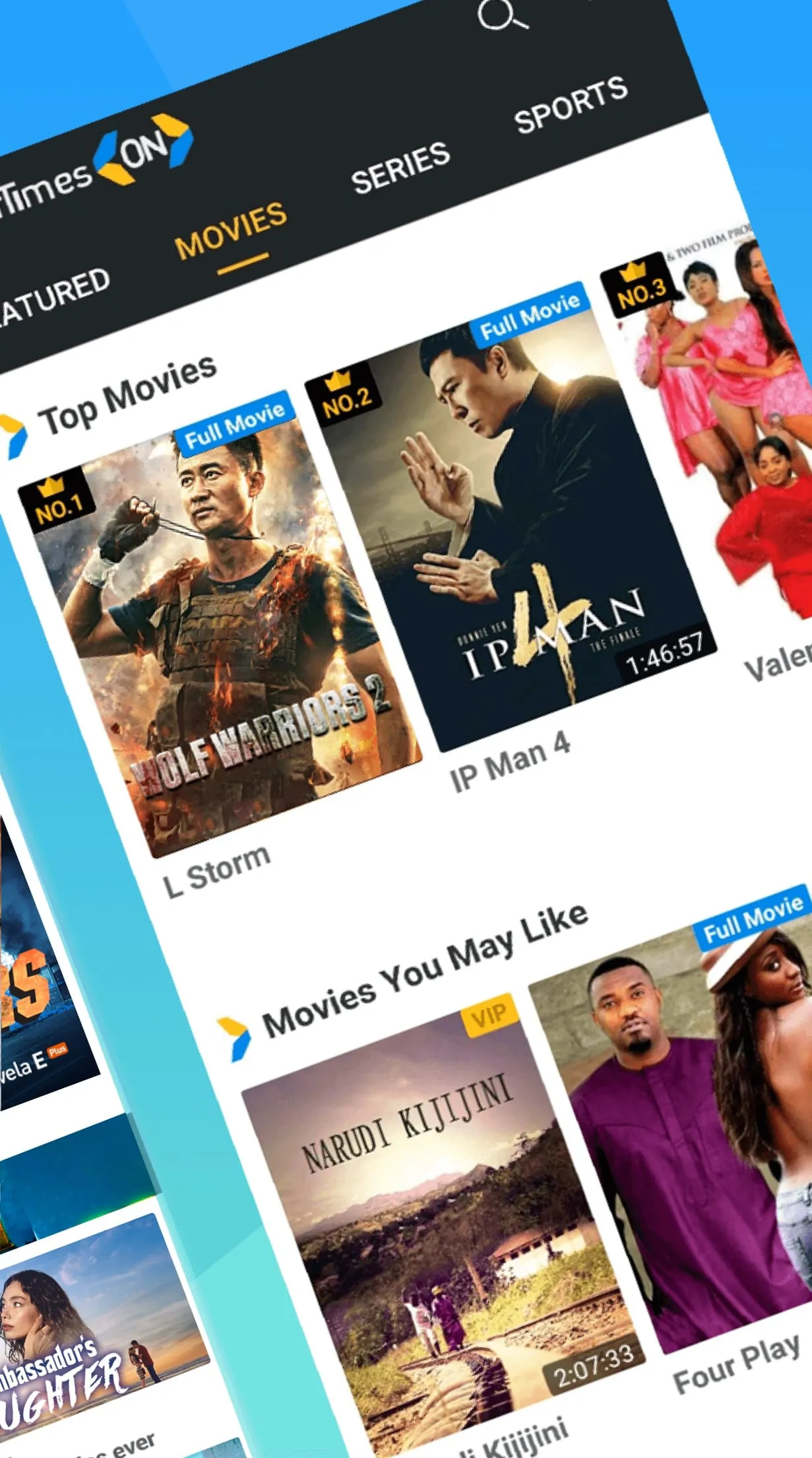 StarTimes ON-Live TV, Football