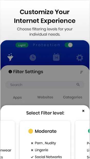 Netspark Real-time filter