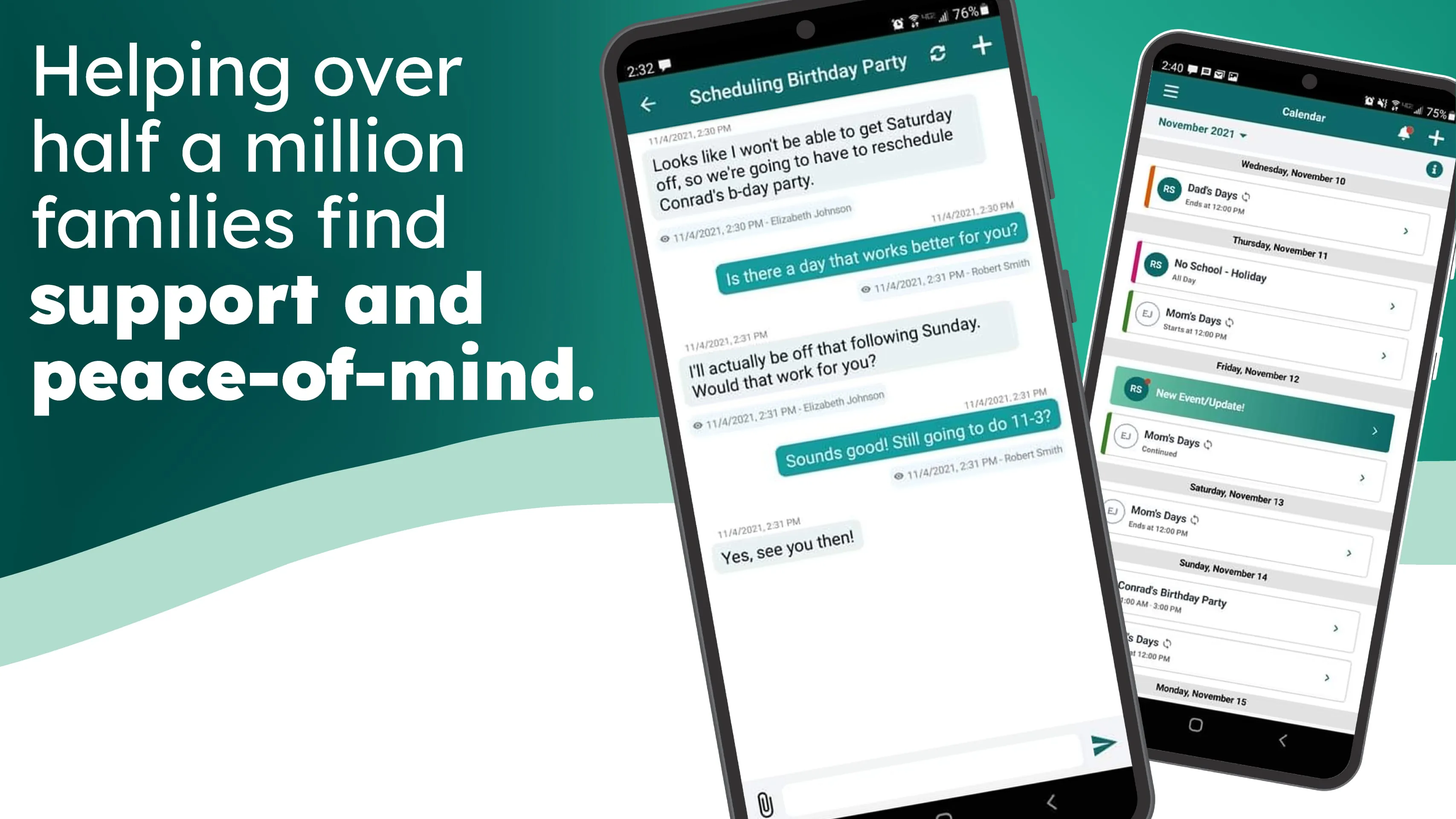 TalkingParents: Co-Parent App