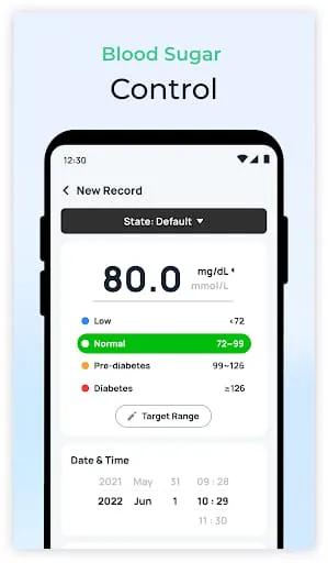 Blood Sugar & Diabetes Tracker