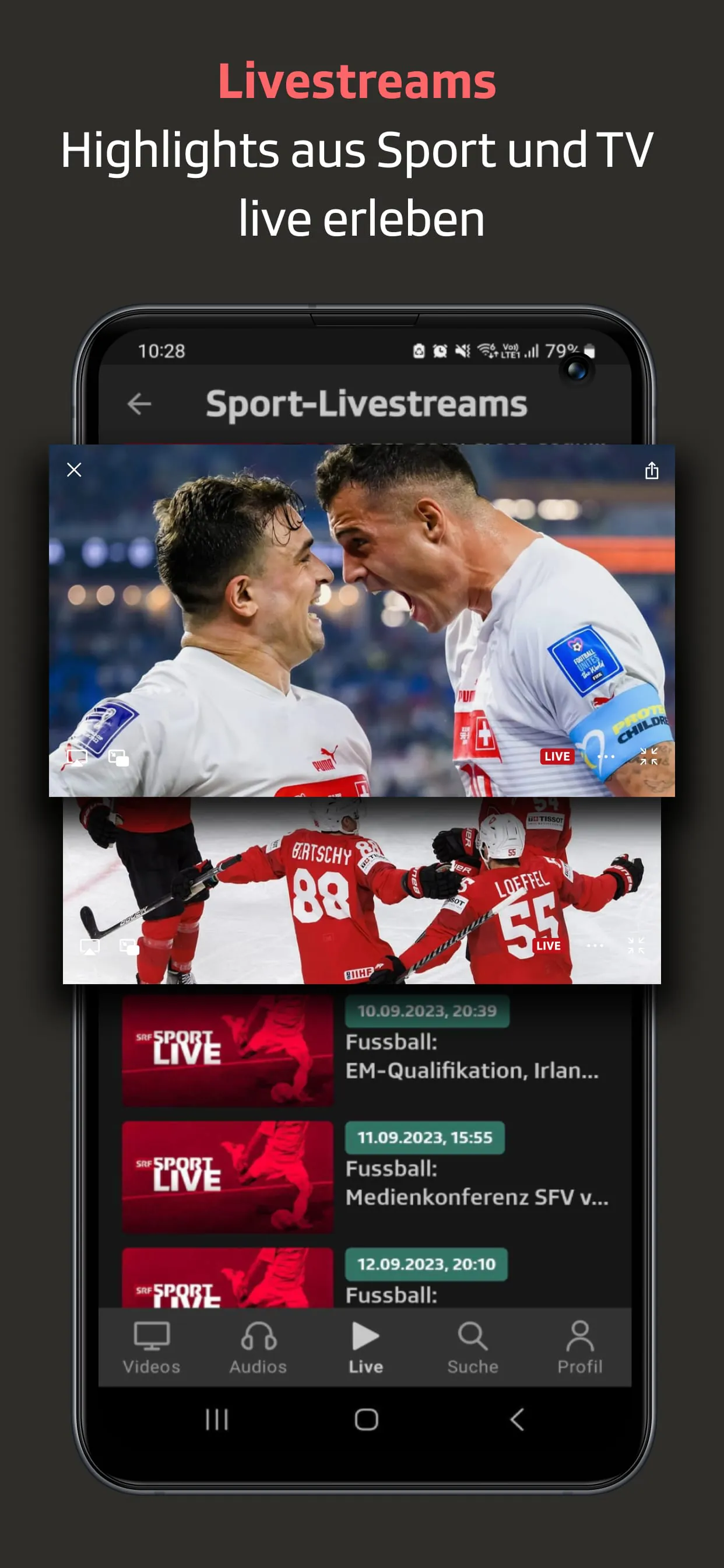 Play SRF: Streaming TV & Radio