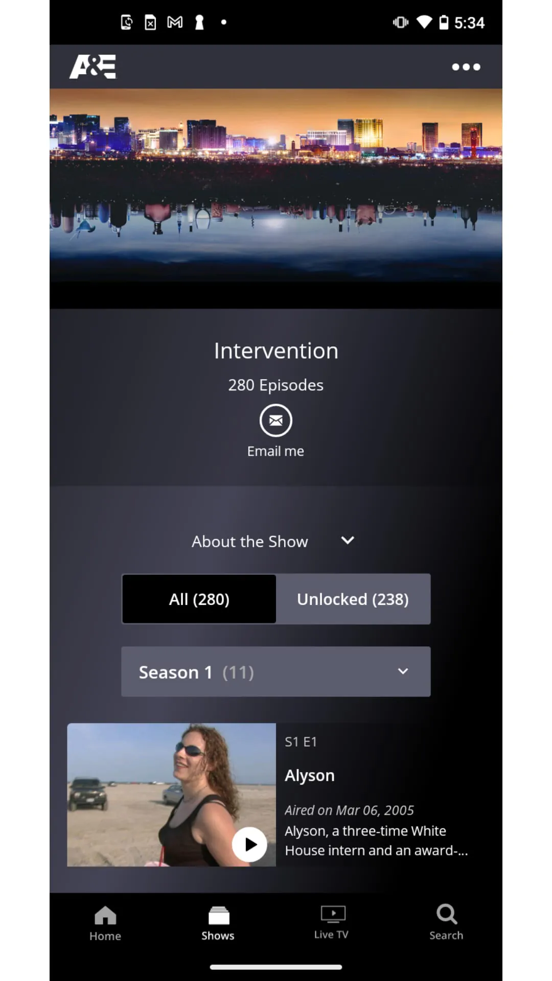 A&E: TV Shows That Matter