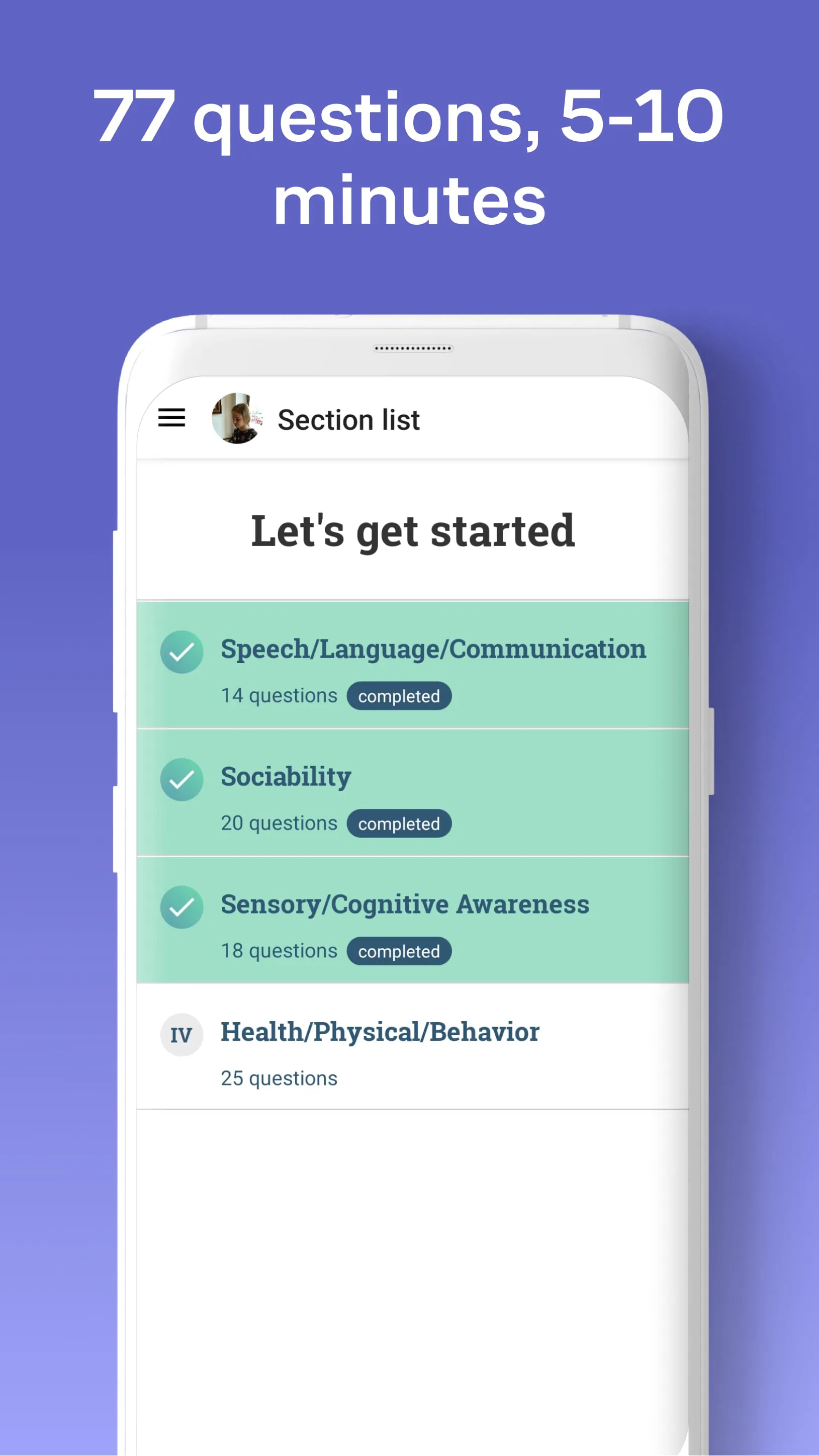 Autism Evaluation Checklist