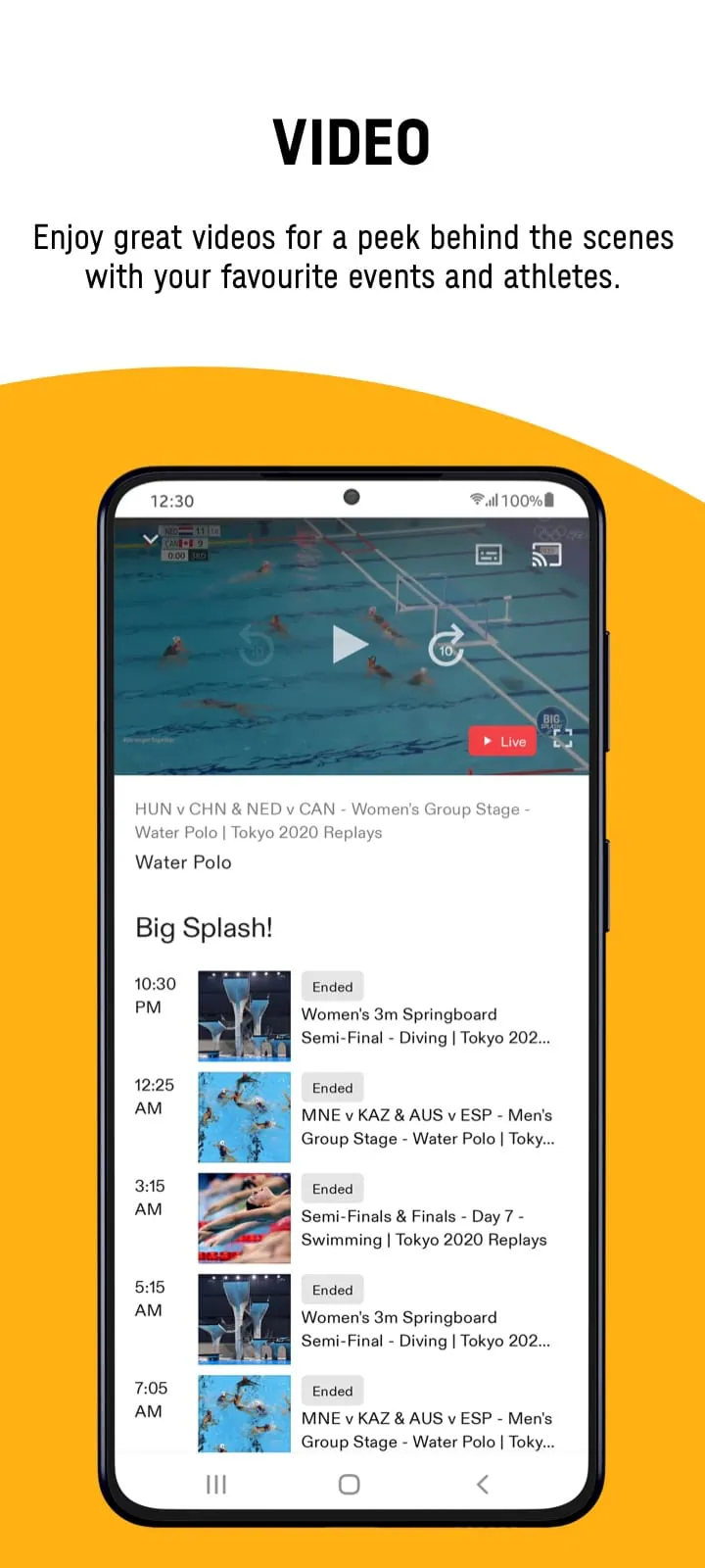 Olympics: Live Sports & News