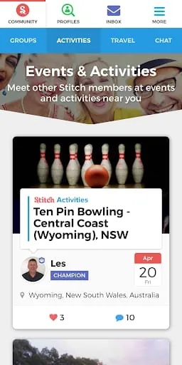 Stitch - Community for 50+