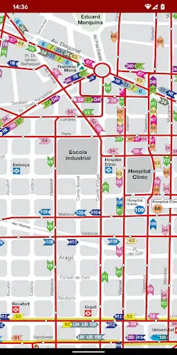 Barcelona Metro Map (Offline)