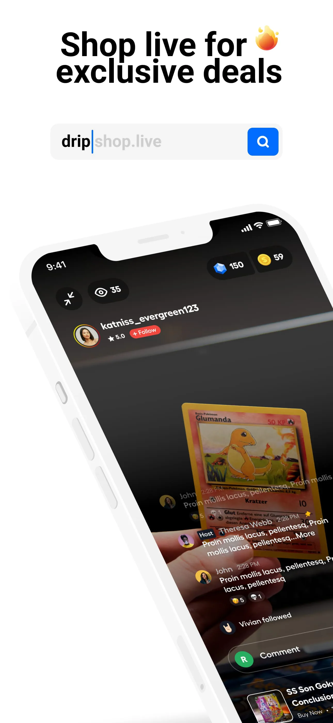 Drip Shop Live: TCG Shopping