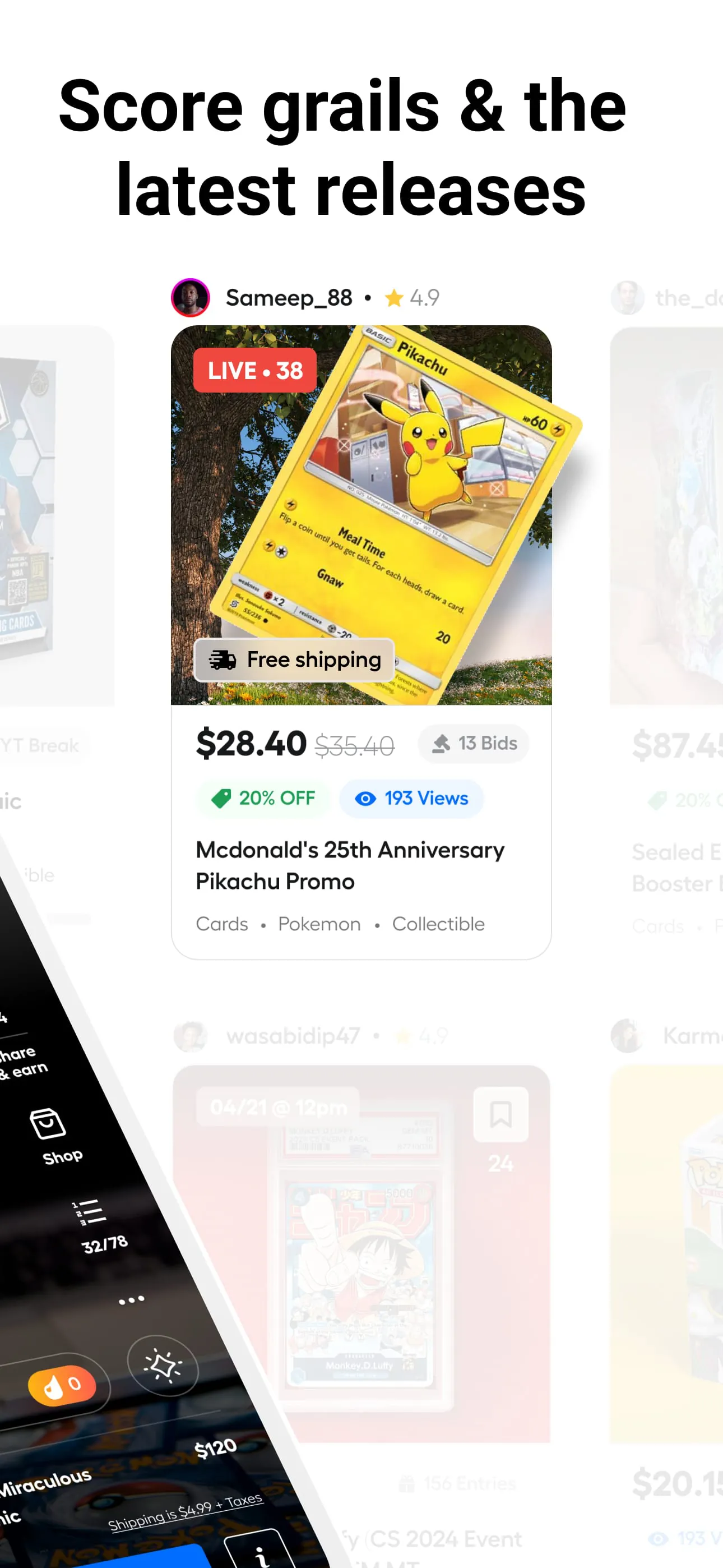 Drip Shop Live: TCG Shopping