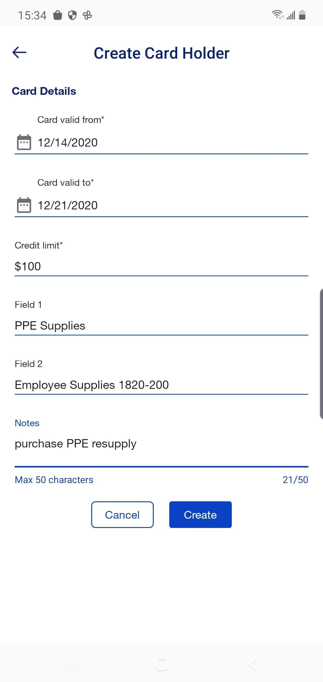 U.S. Bank Instant Card™