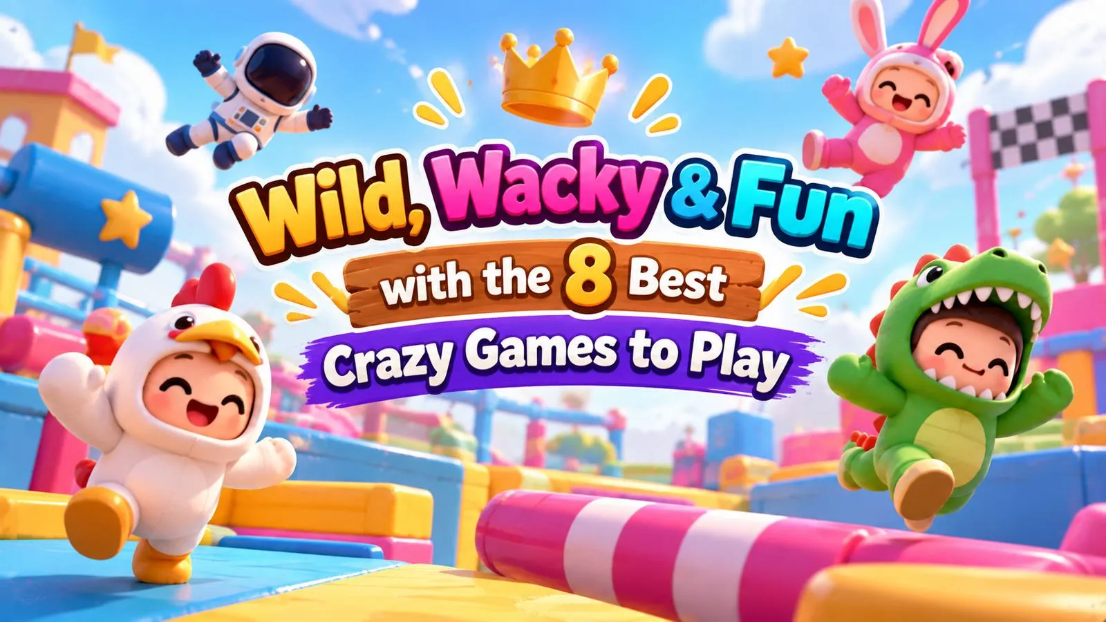 Wild, Wacky & Fun with the 8 Best Crazy Games to Play