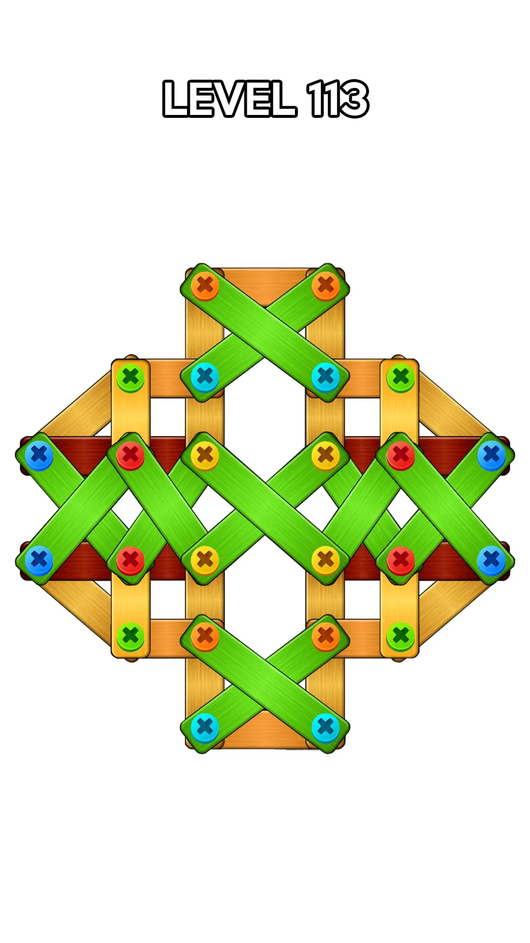 Screw Puzzle: Nuts and Bolts