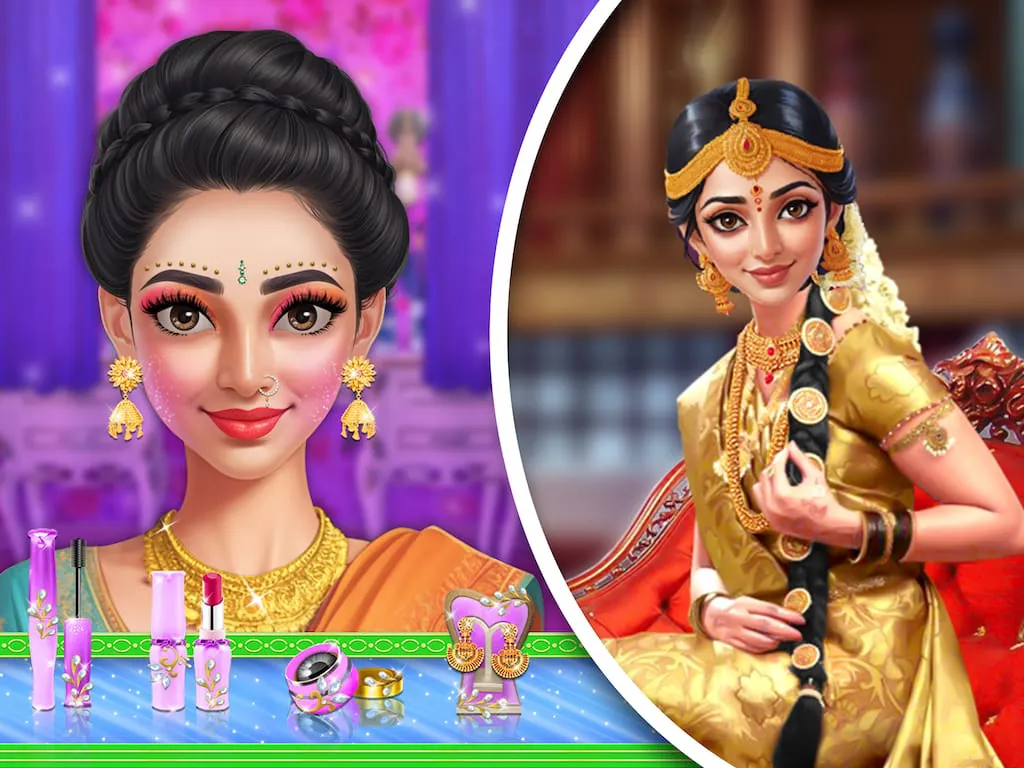 South Indian Bride Wedding Fun