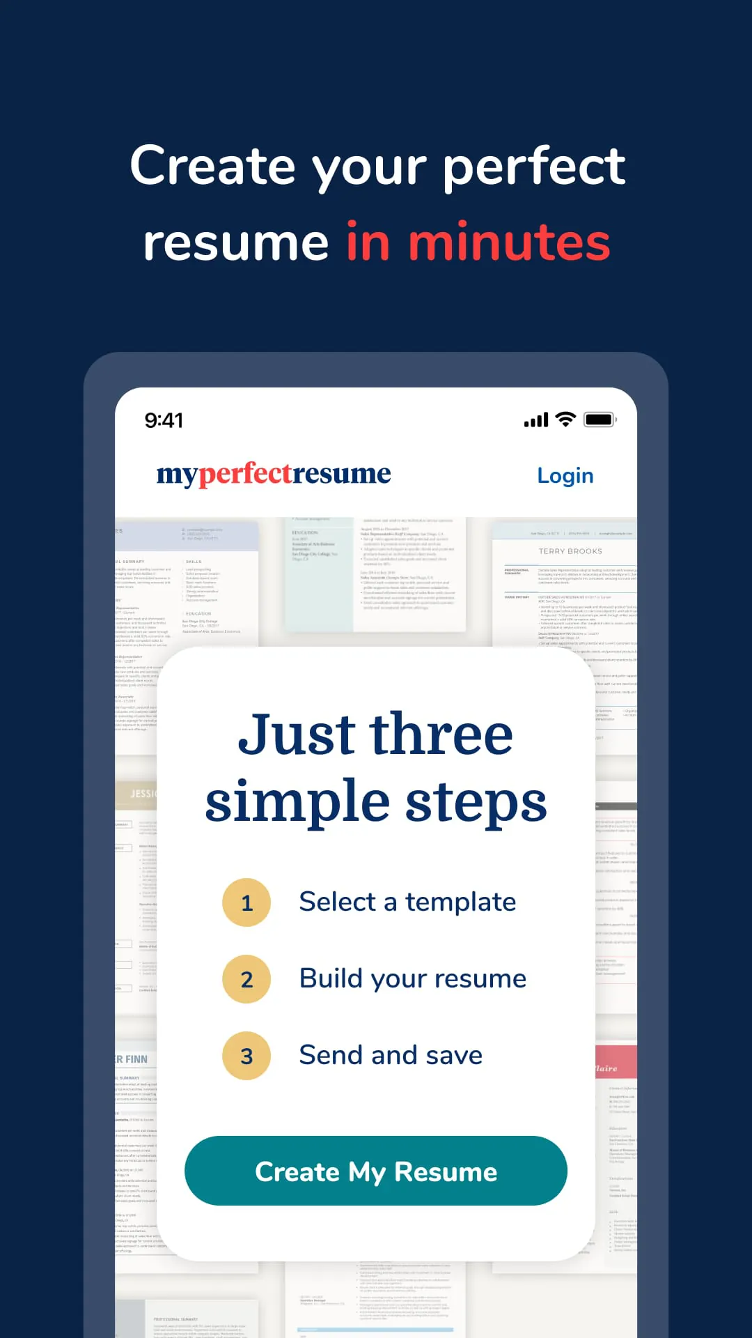 MyPerfectResume Builder