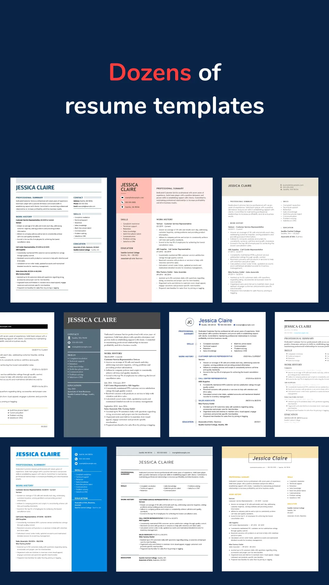 MyPerfectResume Builder