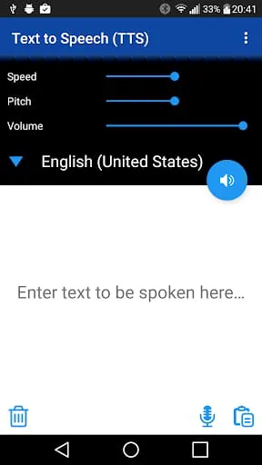 Text to Speech (TTS)