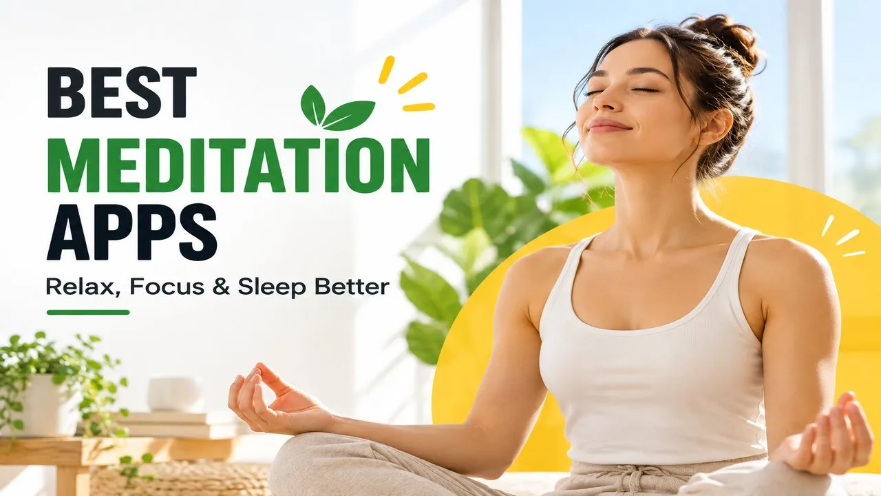 Best Meditation Apps to Help You Relax, Focus & Sleep Better