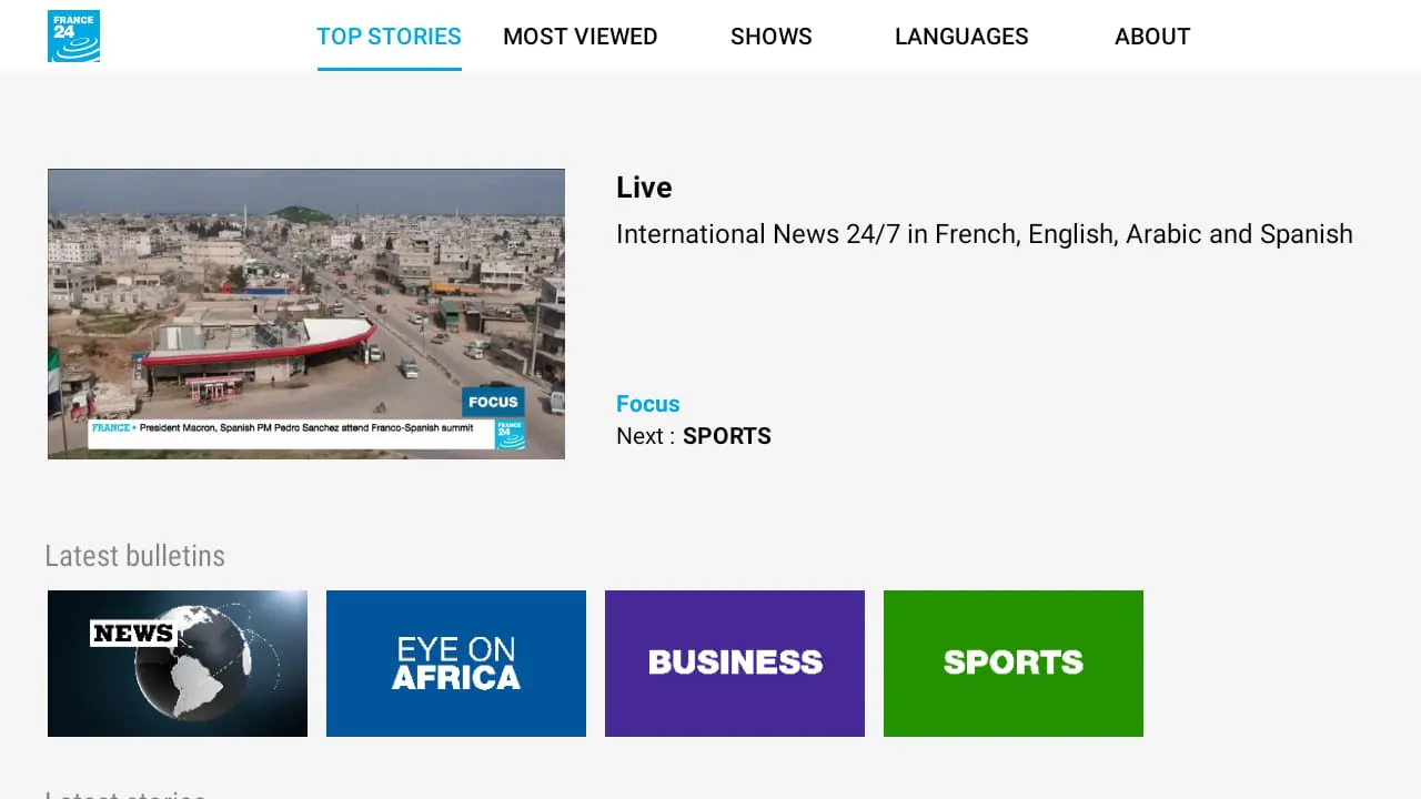 FRANCE 24 - Android TV