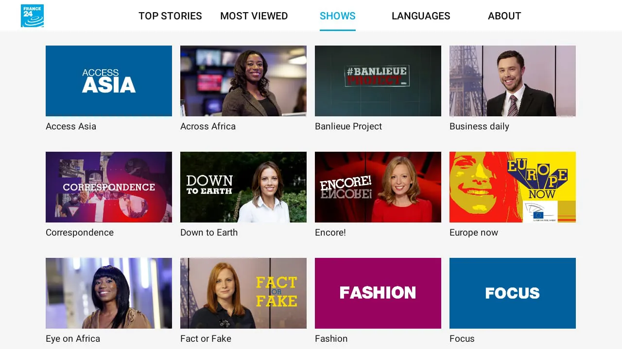 FRANCE 24 - Android TV