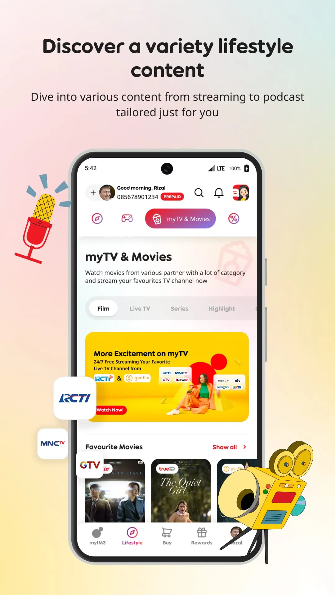 myIM3: Data Plan & Buy Package