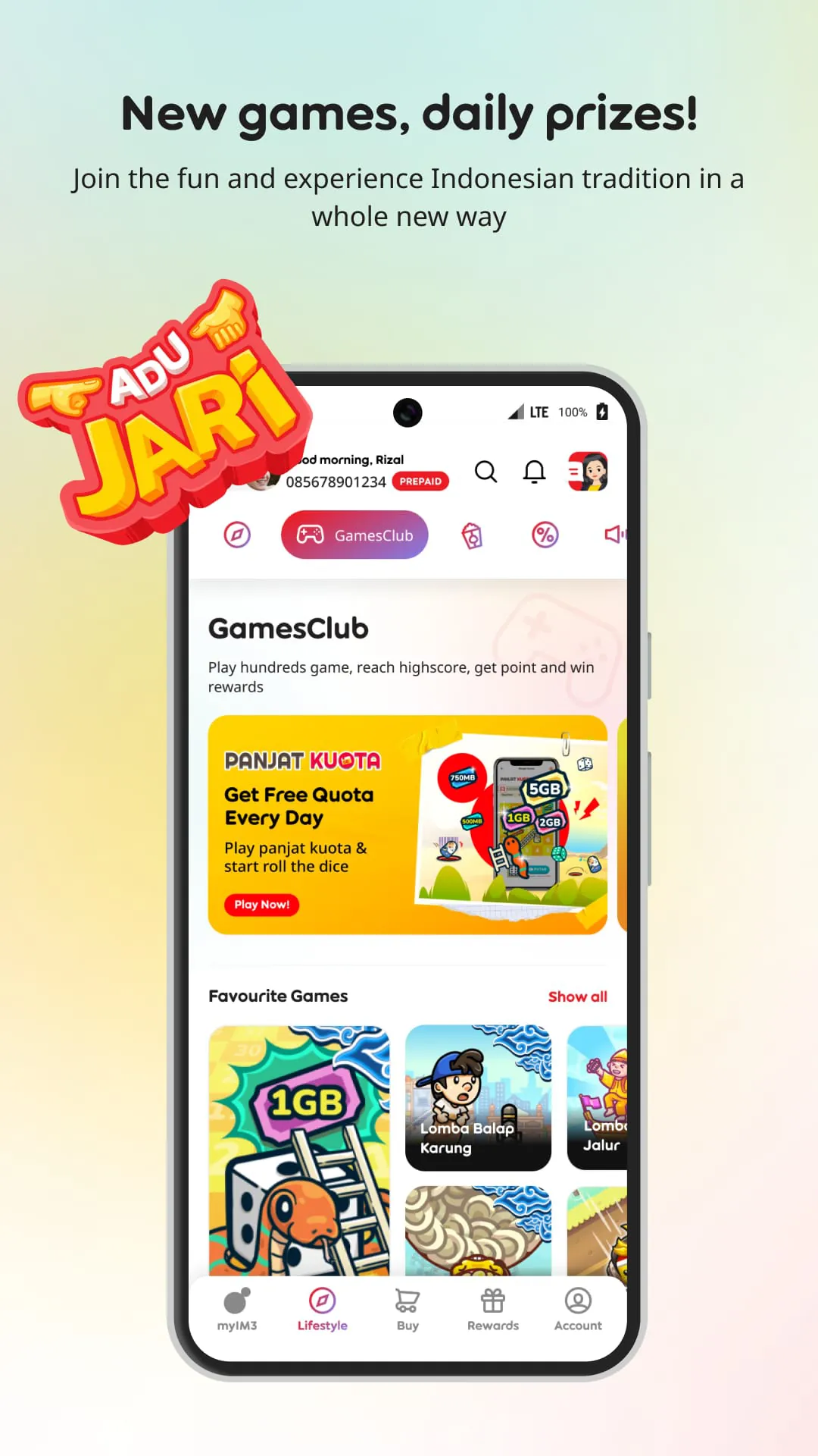 myIM3: Data Plan & Buy Package