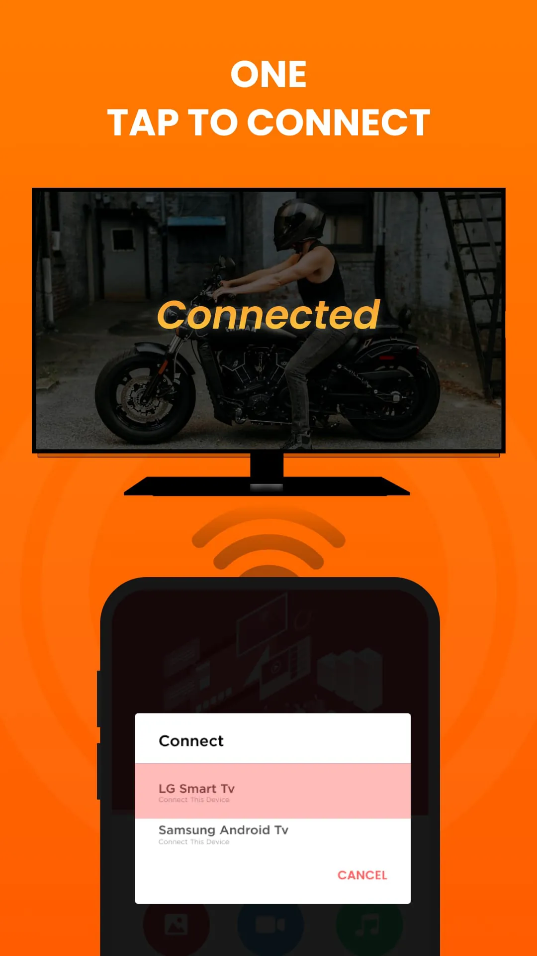 Screen Mirroring: Cast to TV