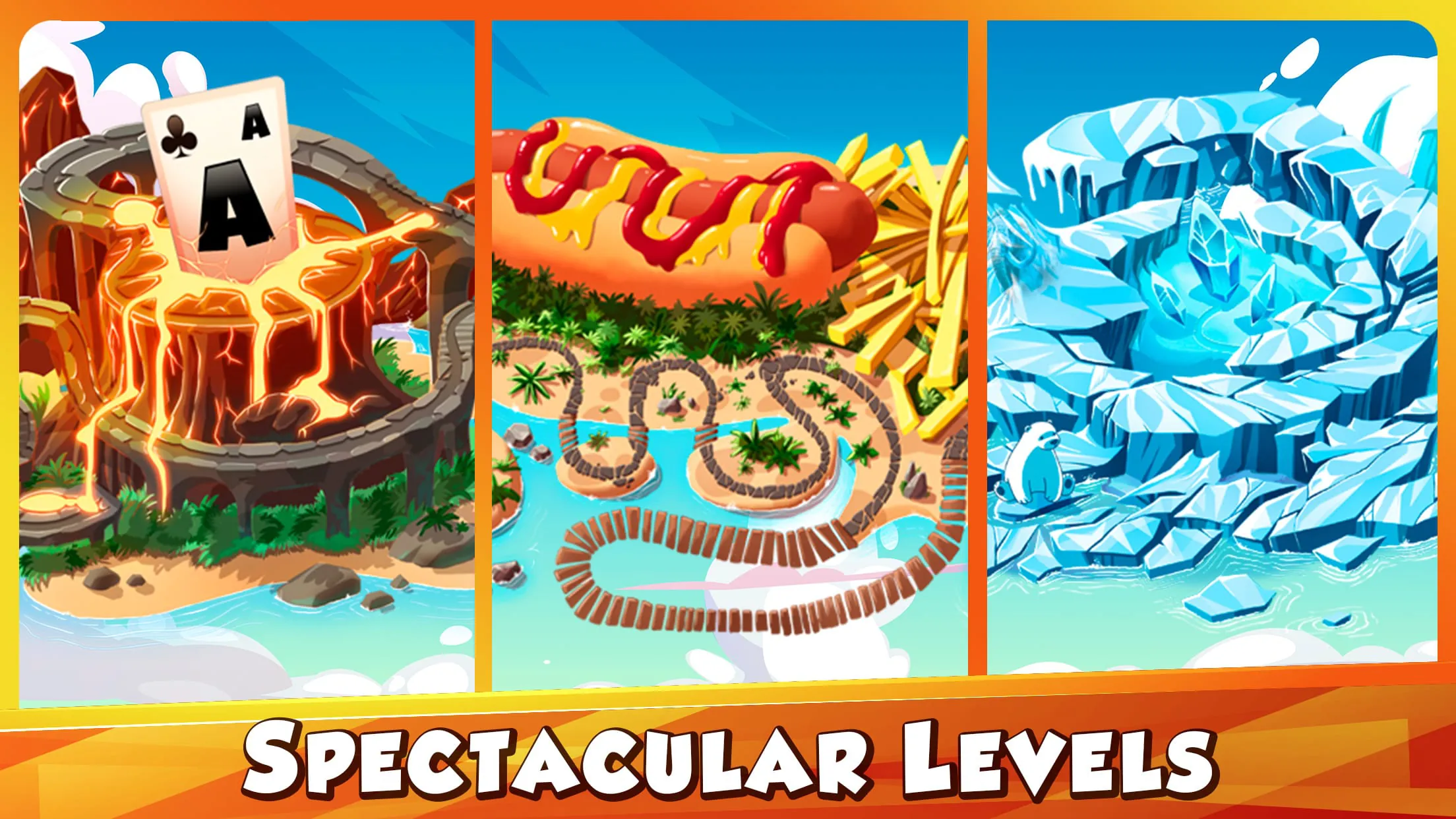 Solitaire Tripeaks Lost Worlds