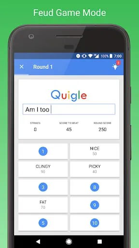 Quigle - Google Feud + Quiz