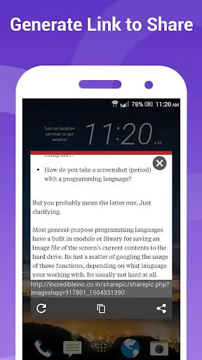 Snipping tool - Screenshot