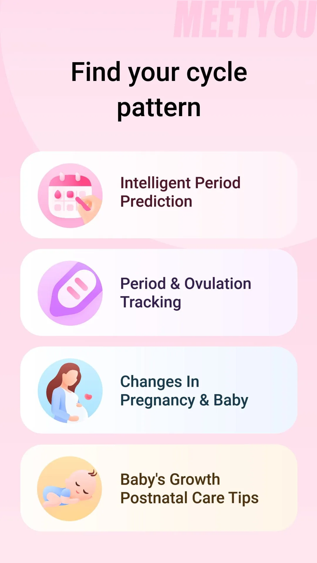 MeetYou - Period Tracker