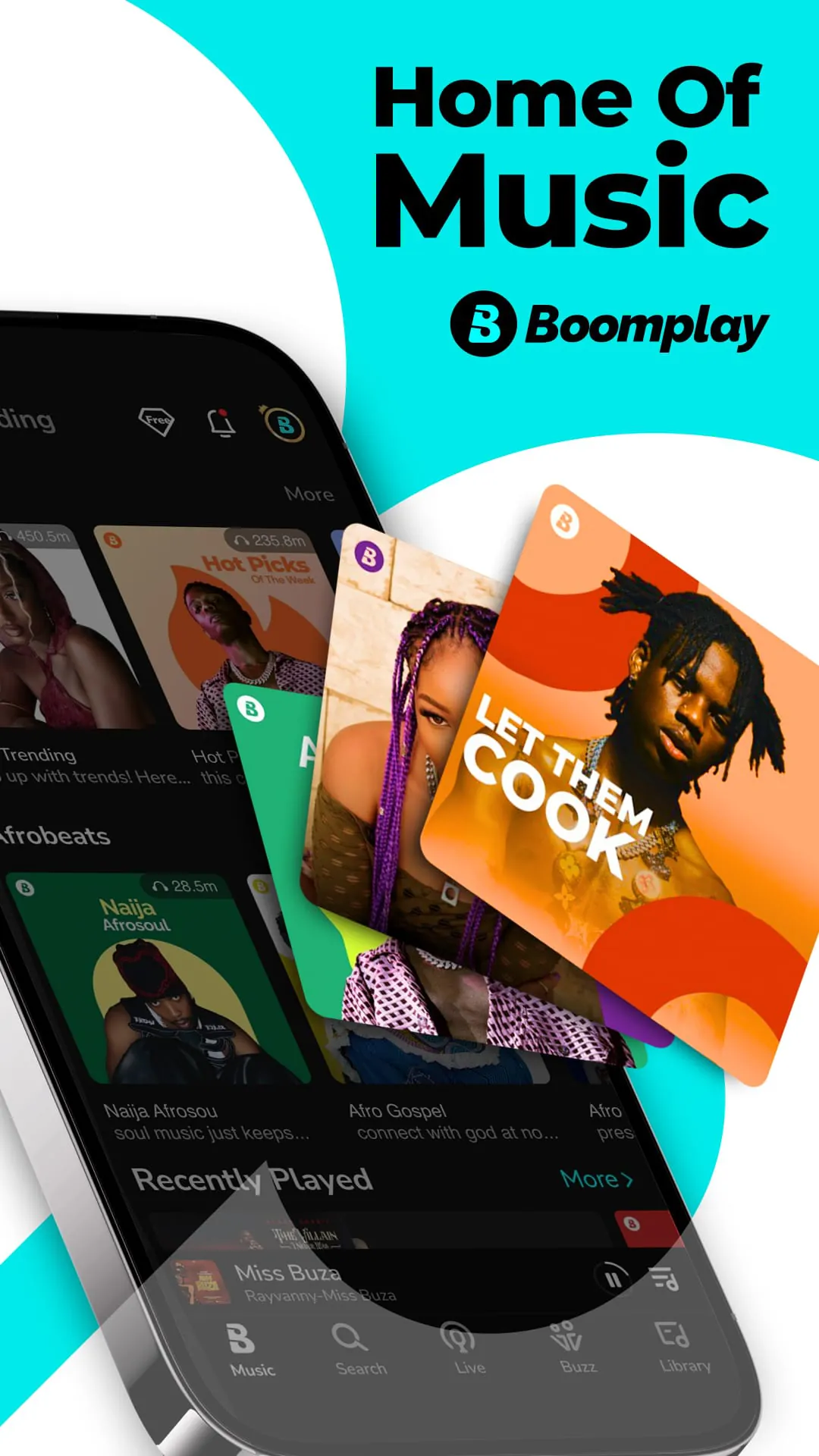 Boomplay: Music & Live Stream