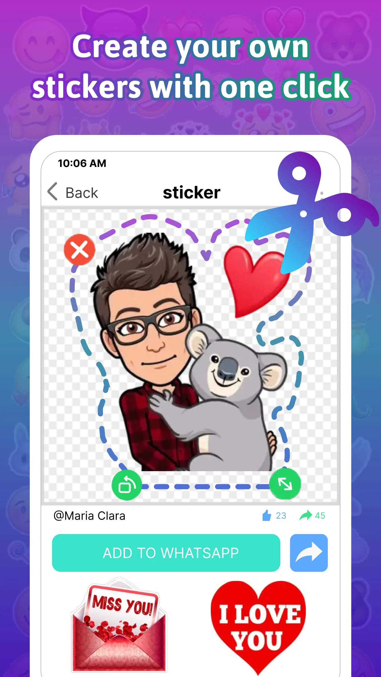 TextSticker 2025 WAStickerApps