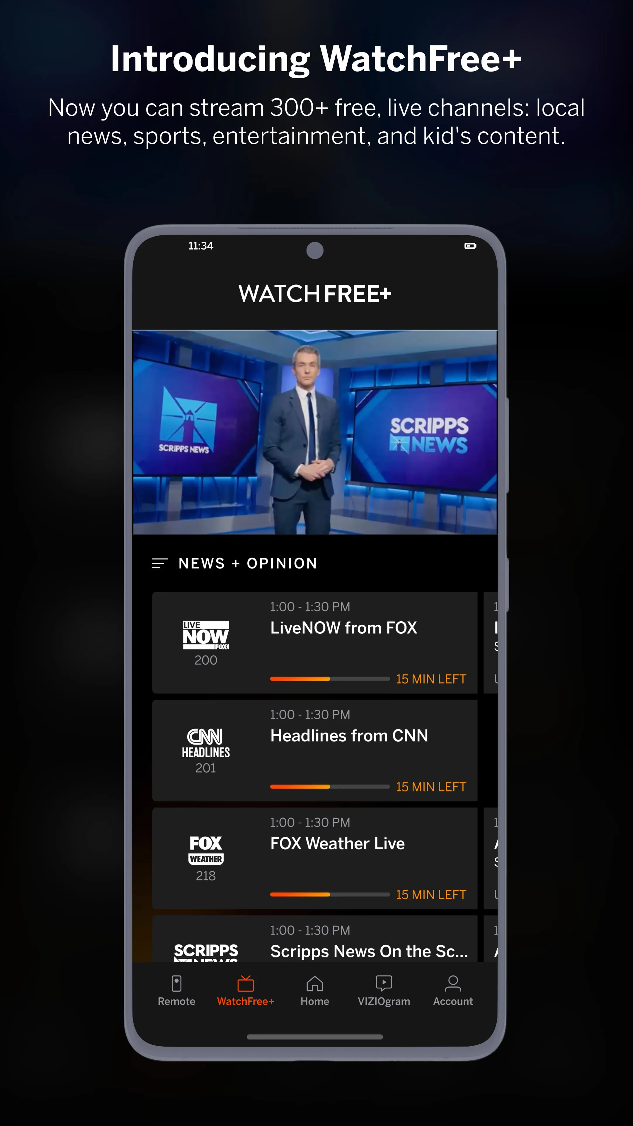 VIZIO | WatchFree+